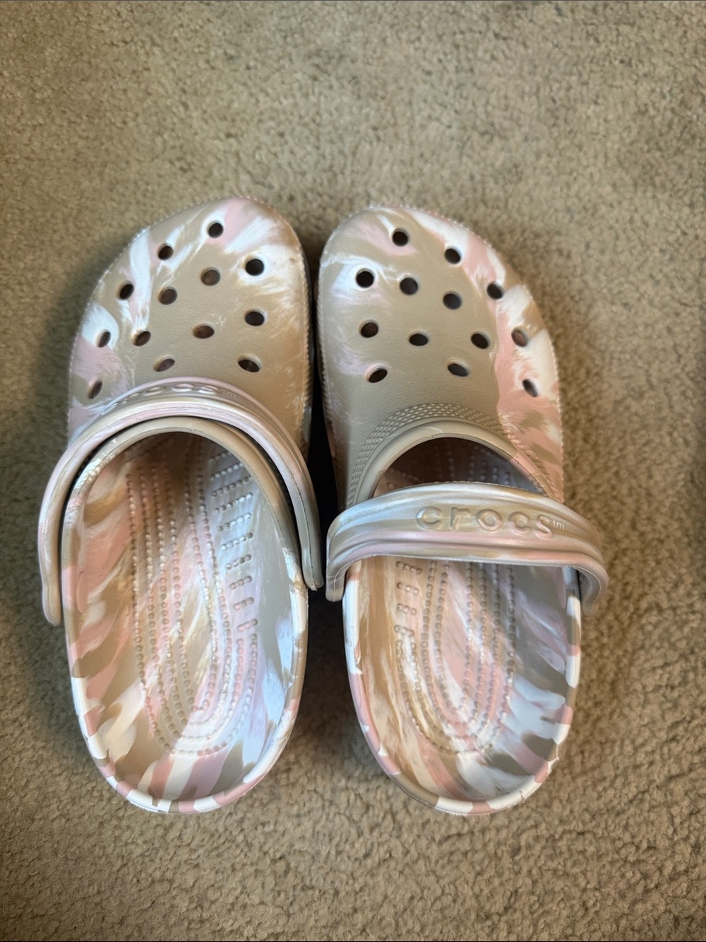Crocs  Classic Clog - Pink Marble